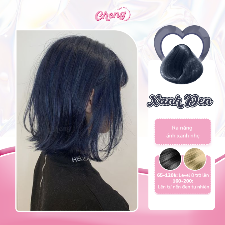 Bạn muốn thay đổi phong cách tóc của mình và tạo ấn tượng mới? Thử sử dụng thuốc nhuộm tóc xanh đen để trở thành tâm điểm của mọi buổi tiệc và sự kiện.