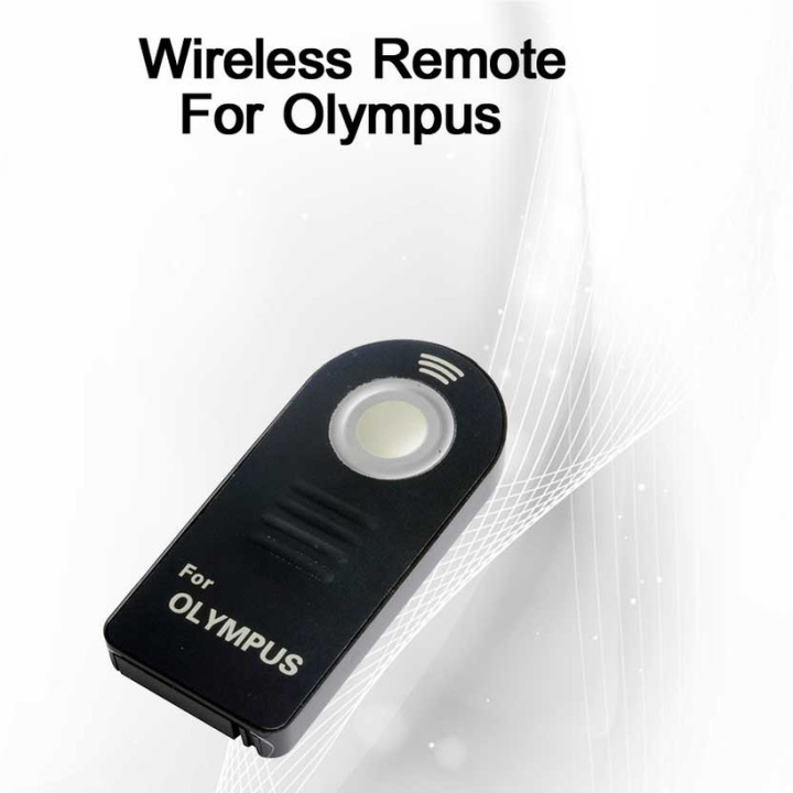 wireless-ir-remote-control-for-olympus-e450-e650-e520e-e420-e1-e10-e20-e30-e410-รีโมทชัตเตอร์ไร้สายสำหรับกล้อง-olympus-สีดำ