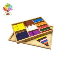 【CC】❖  Treeyeear Colored Counting Bars Math Materials Mathematics Educational Toy