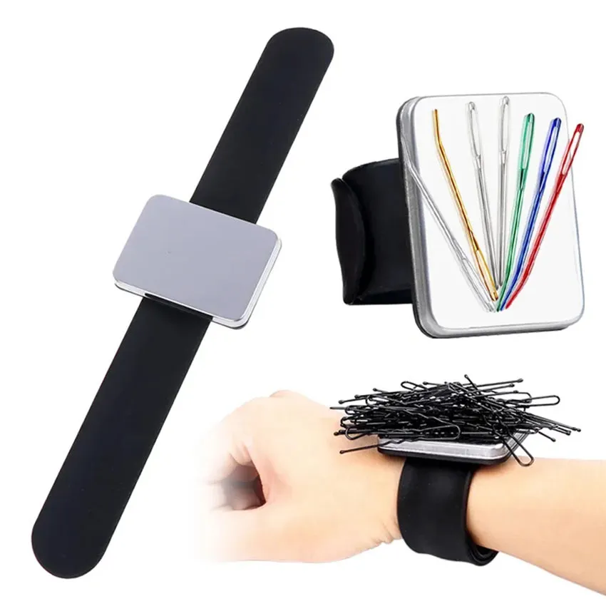Magnetic Pin Holder Sewing  Needle Pins Holder Wristband