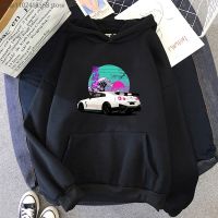 Initial D Hoodies Legend Car Print Sweatshirt Men Hoodie Streetwear Hip Hop Tops Anime Japanese Hooded Long Sleeve Clothes Size XS-4XL