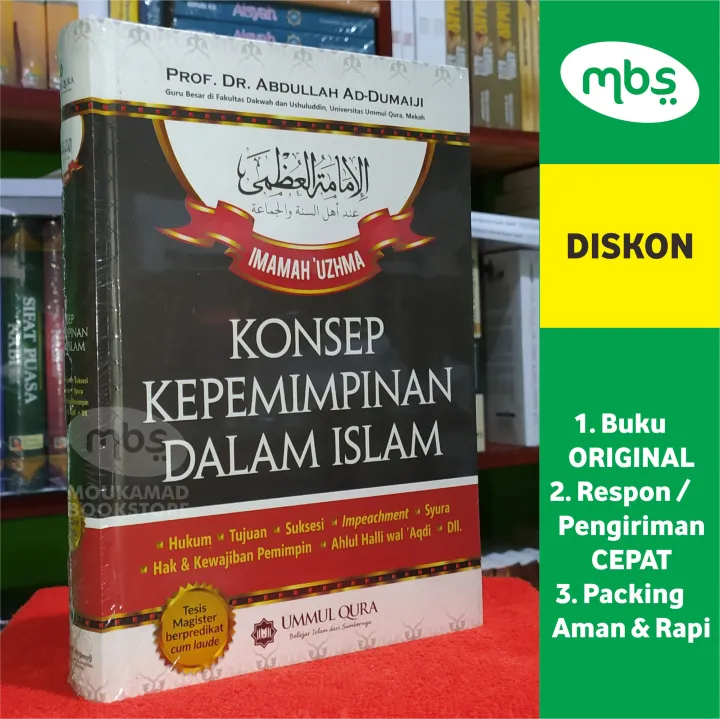 BUKU KONSEP KEPEMIMPINAN DALAM ISLAM - Prof. Dr. Abdullah Ad-Dumaiji ...