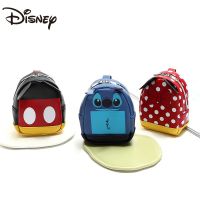 HOT★Disney Cartoon Cute Mickey Stitch Minnie Coin Purse Key Ring Pendant School Bag Pendant Gift Storage Bag Coin Purses