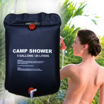 20L Outdoor Camping Shower Water Bag Solar Heating Ducha Portatil Portable  Shower Camping Hiking Climbing Bath