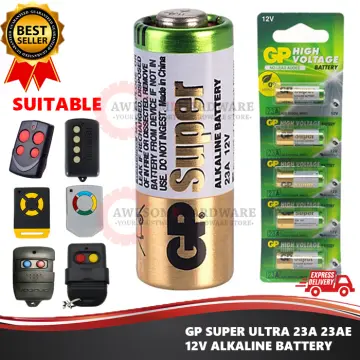 Alkaline battery 23A, GP SUPER 23AE
