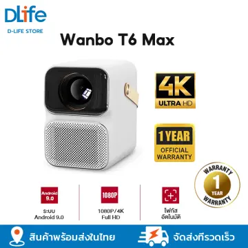 Proyector Xiaomi Wanbo T6 Max 1080P Android HDMI LED - Promart