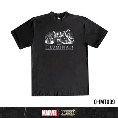 DSL001 เสื้อยืดผู้ชาย MARVEL X 7th Street เสื้อยืดแบบโอเวอไซส์  (Oversize) รุ่น O-IMT009 เสื้อผู้ชายเท่ๆ เสื้อผู้ชายวัยรุ่น