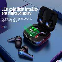 J6 Twe หูฟังบลูทูธไร้สาย จอแสดงผล LED หน้าจอสัมผัส กันน้ำ กันเหงื่อ สินค้าพร้อมส่ง จัดส่งไว