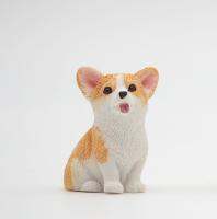 Special Offers RP Model 1/18 Corgi Puppy Cute Animal Dog Model Scene Accessories Lovely Ornaments Adorable Decoration For 1:18 Car Model