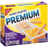 คราฟท์แฮนดิสแน็คขนมปังแท่งและชีส 184 กรัม/Kraft Handi Snack Bread Stick &amp; Cheese 184g