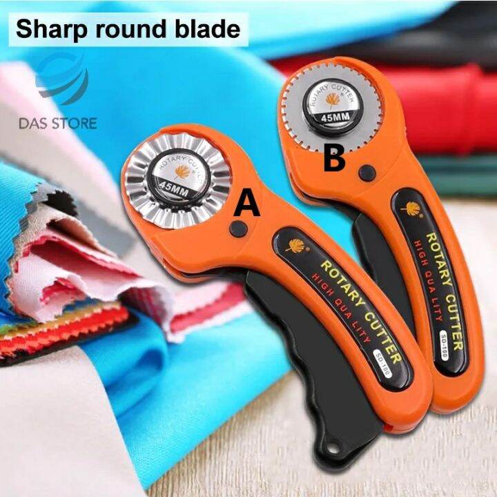 Rotary cutter model gerigi 45mm cutter skip porporasi tanda sobek tanda