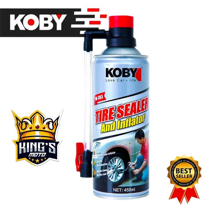 HONDA AIRBLADE 150 Motors Car Koby Tyre Tire Sealer And Inflator 450ml ...