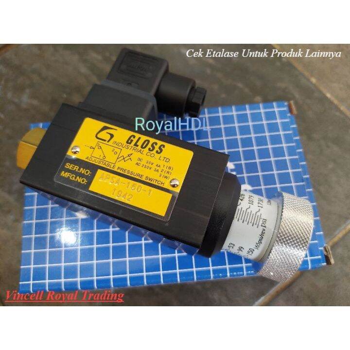 pressure switch hydraulic apsa150 swith tekanan hidrolik 150bar gloss