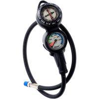 เกจ์เข็มทิศและแรงดัน มาตรเข็มทิศและแรงดัน อุปกรณ์ดำน้ำ CRESSI CONSOLE CP2 COMPASS+PRESSURE GAUGE BAR