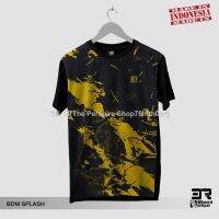 ♈ PRIA Mens T-Shirt PRINT T-Shirt 3R BADMINTON SPLASH DISTRO