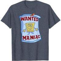 SpongeBob SquarePants - SpongeBob SquarePants - Wanted Maniac T-Shirt