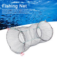 【มีของพร้อมส่ง】2PCS Collapsible Cast Net Fishing Net Lobster Shrimp Crab Trap Portable Folding Fishing Accessories