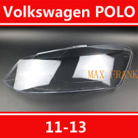 FOR Volkswagen POLO 11-13 Headlight transparent Lens Cover /Frontbumper Headlamp light lens / head lamp cover ฝาครอบไฟหน้า / ฝาครอบไฟหน้าตรงรุ่น สำหรับ / ฝาครอบไฟหน้าสําหรับ / ฝาครอบเลนส์ไฟหน้า รถยนต์สําหรับ / เลนส์ไฟหน้า