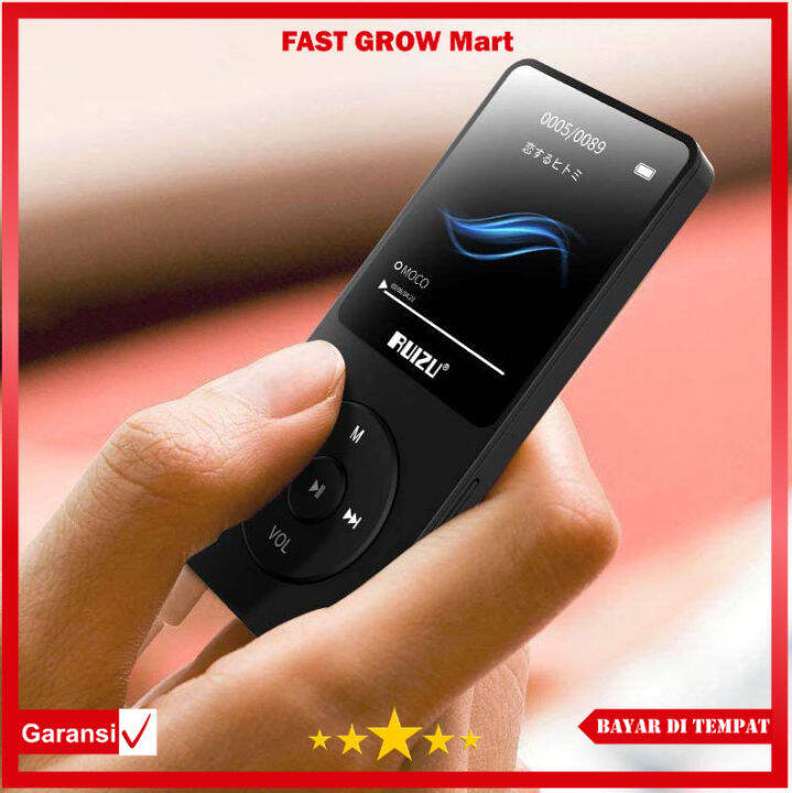 Ruizu MP3 Player Pemutar Musik HiFi DAP 8GB X02 Lazada Indonesia