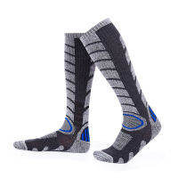 Winter Socks Men Outdoor Hiking Skiing Socks Cotton Towel Bottom Cushion Long Ski-Socks Under Knee High Sports Sock