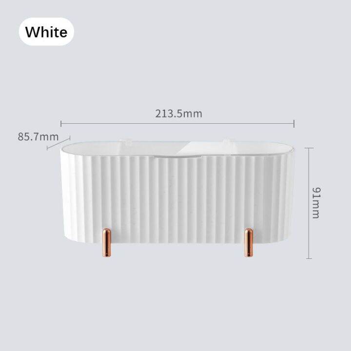 กล่องเก็บเครื่องสำอางกันฝุ่นสำหรับสำลีก้าน-2023ใหม่ฝาปิดโปร่งใสกล่องจัดระเบียบอัญมณีห้องน้ำ