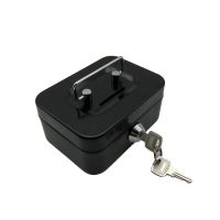 Money Safe Box Small Safes Deposited Key Box Steel Stash Box for Money Safe Locker Security Metal Cash Box