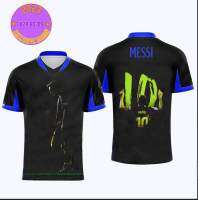 [xzx180305 design] MESSI V-neck T-shirt 55 High quality quick drying and gender free new definition style