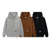 Carhartt Zip Cardigan Crew Hoodies Street คู่รัก Uisex Ourwear Coats Sweaters