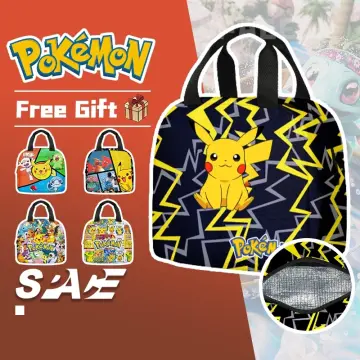 Pokemon Pikachu Children's Insulated Lunch Bags Portable High