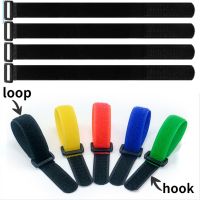 5/10Pcs Reusable Hook and Loop Straps Fastening Cable Ties Cable Straps Nylon Securing Wire Cord Ties Organizer Fastener Tape