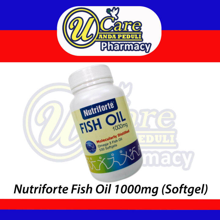 Nutriforte Fish Oil 1000mg 100 Softgel 