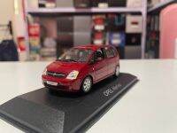 ของเล่นเหล็กหล่อตายขนาด1/43 OPEL Meriva 2003อัลลอยด์คอลเลกชันรถยนต์แบบคงที่ของที่ระลึกตกแต่งรูปงานอดิเรกของขวัญ