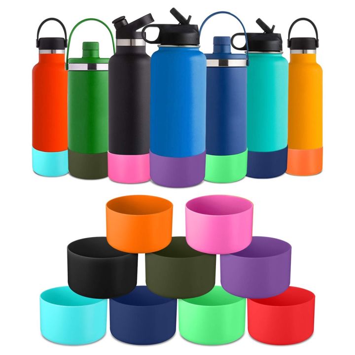 Owala Silicone Water Bottle Boot, Anti-Slip Protective Sleeve Cover for 24- Oz F