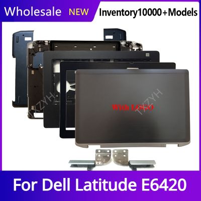 New Original For Dell Latitude E6420 Laptop LCD back cover Front Bezel Hinges Palmrest Bottom Case A B C D Shell