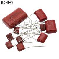 10PCS 63V 100V 250V 400V 450V 630V 2000V RED CBB Polypropylene film capacitor 101 103 104 105 125J 221 222 223 224J 225 332 333J