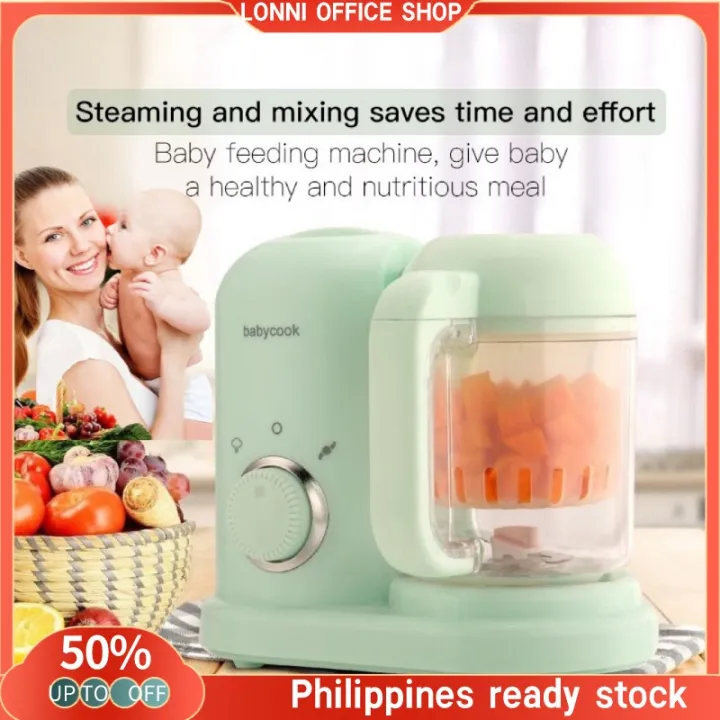 Baby cook infant food maker making machine 10 minutes steamer blender