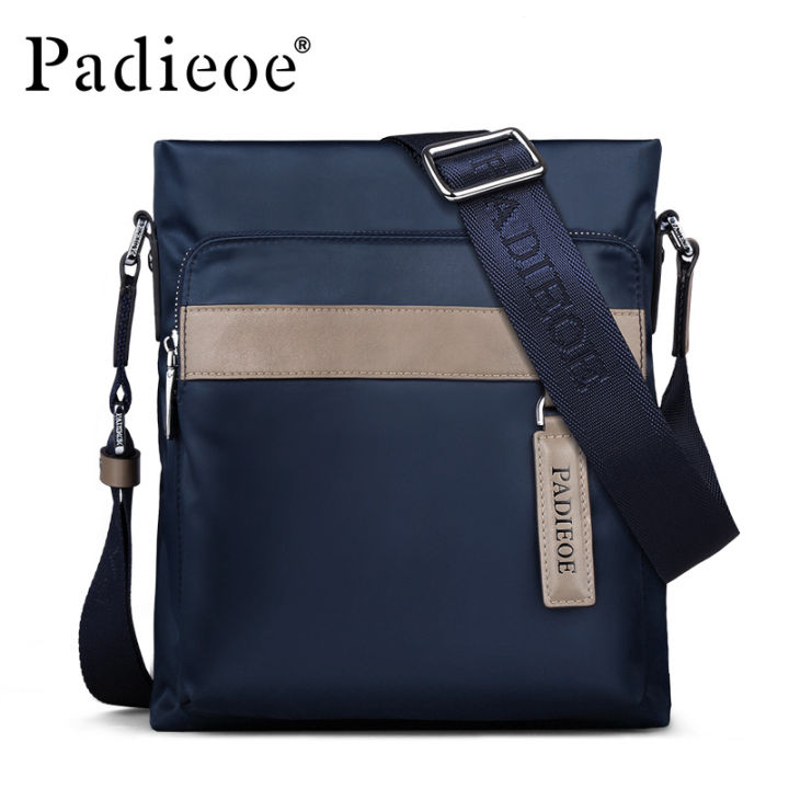 padieoe-กระเป๋าสะพายข้างสำหรับผู้ชาย-กระเป๋าถือสะพายไหล่กระเป๋าแฟชั่นวินเทจ