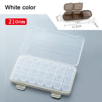 Weekly Pilll Box Large Capacity Medicine Dispenser 7 Day Tablet Organizer Storage Box Compartment Pill Case Container Pastillero