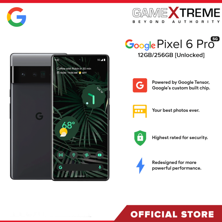 Google Pixel 6 PRO 5G 12GB+128GB/256GB Stormy Black | Lazada PH