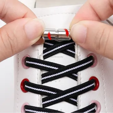 2022 New No Tie Shoe laces Elastic Laces Sneakers Flat Shoelaces without  ties Kids Adult Quick Shoe lace Rubber Bands for Shoes