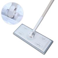 Cheap Mops Home Electrostatic Dust Collector Mop Disposable Vacuum Paper Floor Wipes Thread Flat Mop Cleaning Tool For Home