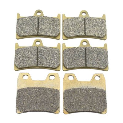Motorcycle Front and Rear Brake Pads For YAMAHA FZS 1000 FZ1 Fazer 2001-2005 XJR1300 2001-2017 XJR1300C 2015-2019 XJR 1300