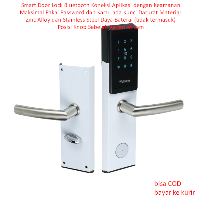 Smart Door Lock Bluetooth Koneksi Aplikasi dengan Keamanan Maksimal