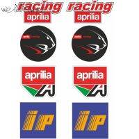 Aprilia สติ๊กเกอร์ติดมอเตอร์ไซค์สติกเกอร์จักรยานโรงงานชุดโลโก้ไวนิล8ชิ้น