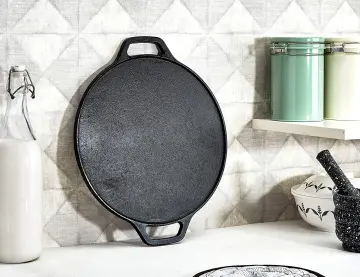 Thickened Cast Iron Uncoated Baking Pan Pancake Oyster Raw Steak