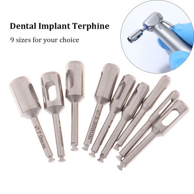 Dental Implant Trephine Bur Tissue Punch Stainless Steel Planting Tools For Low Speed Handpiece