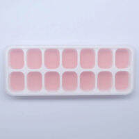 【สหรัฐอเมริกา】14โพรงซิลิโคน DIY Ice Cube ถาดแยกแม่พิมพ์สำหรับ Bar Home Party