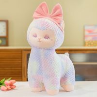 Soft cute alpaca doll plush toy pillow boy sleeping girl comfort large