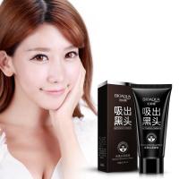 BIOAQUA Skin Care Black Mud Facial Face Mask Deep Cleansing Purifying Remove Blackhead Facial Mask Strawberry Nose Acne Remover