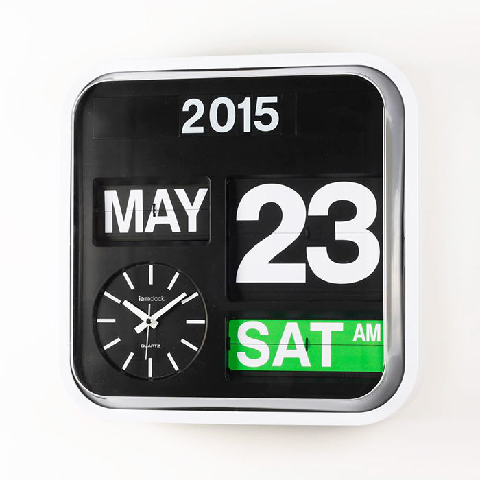 Fartech Calendar Wall Clock - รุ่น IMC630